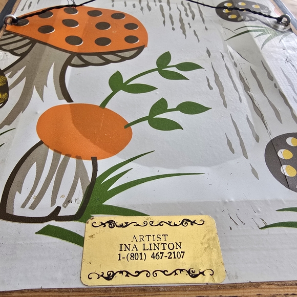 Ina Linton Original Mid Century Modern Floral 11\